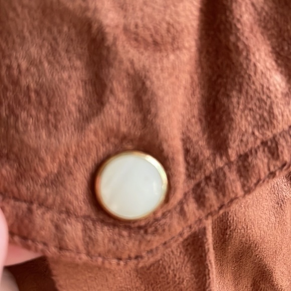 Farm Rio brown blouse small - Picture 3 of 6